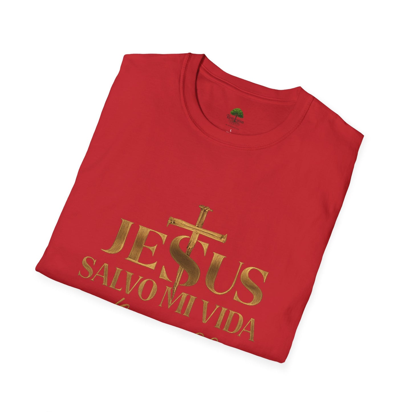 Romanos 5:8 Jesus Salvo Mi Vida T-Shirt