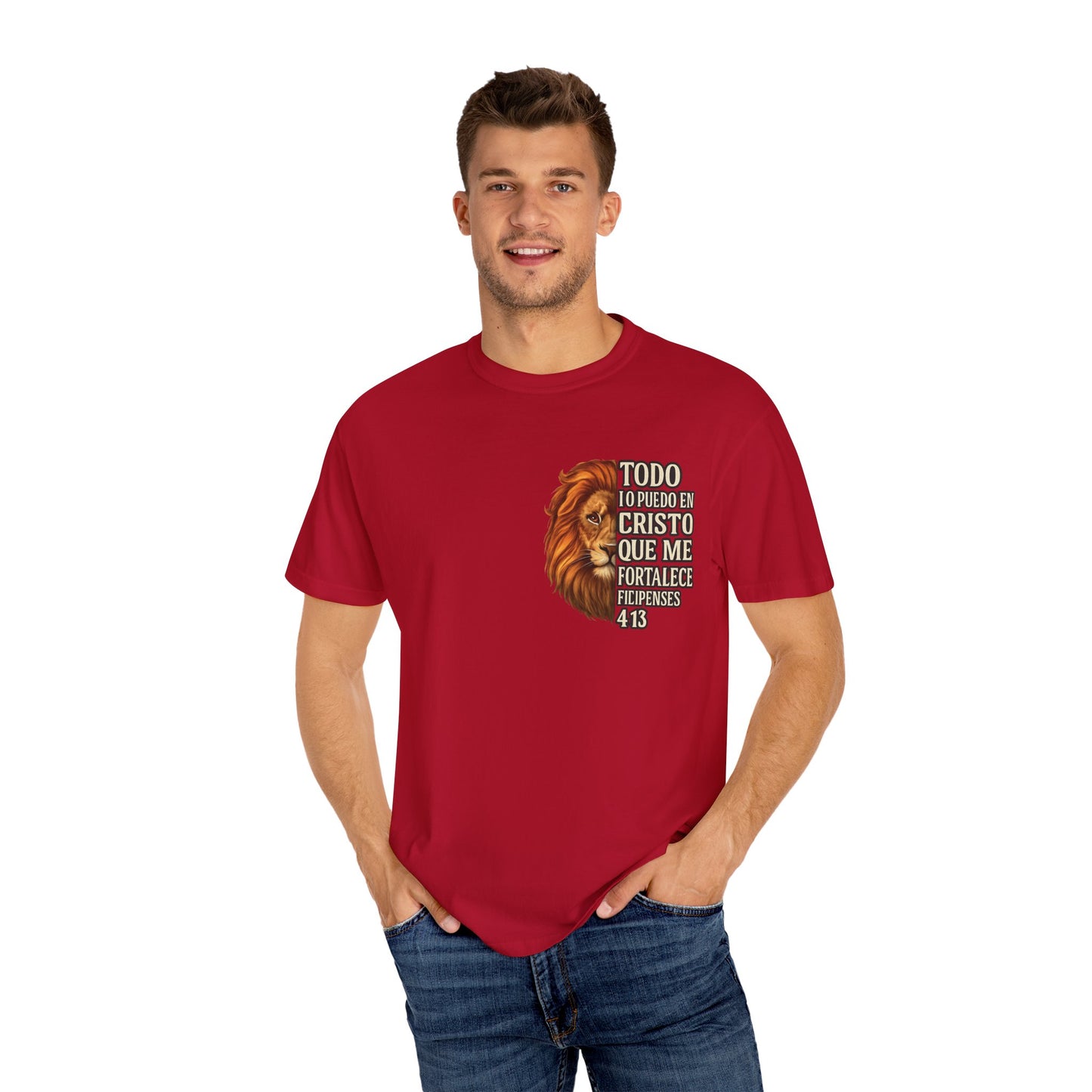 Filipenses 4:13 Lion T-Shirt