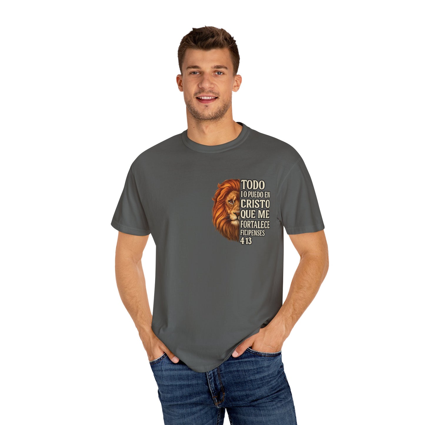 Filipenses 4:13 Lion T-Shirt