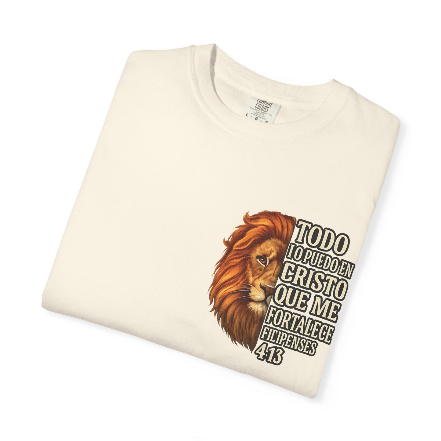 Filipenses 4:13 Lion T-Shirt