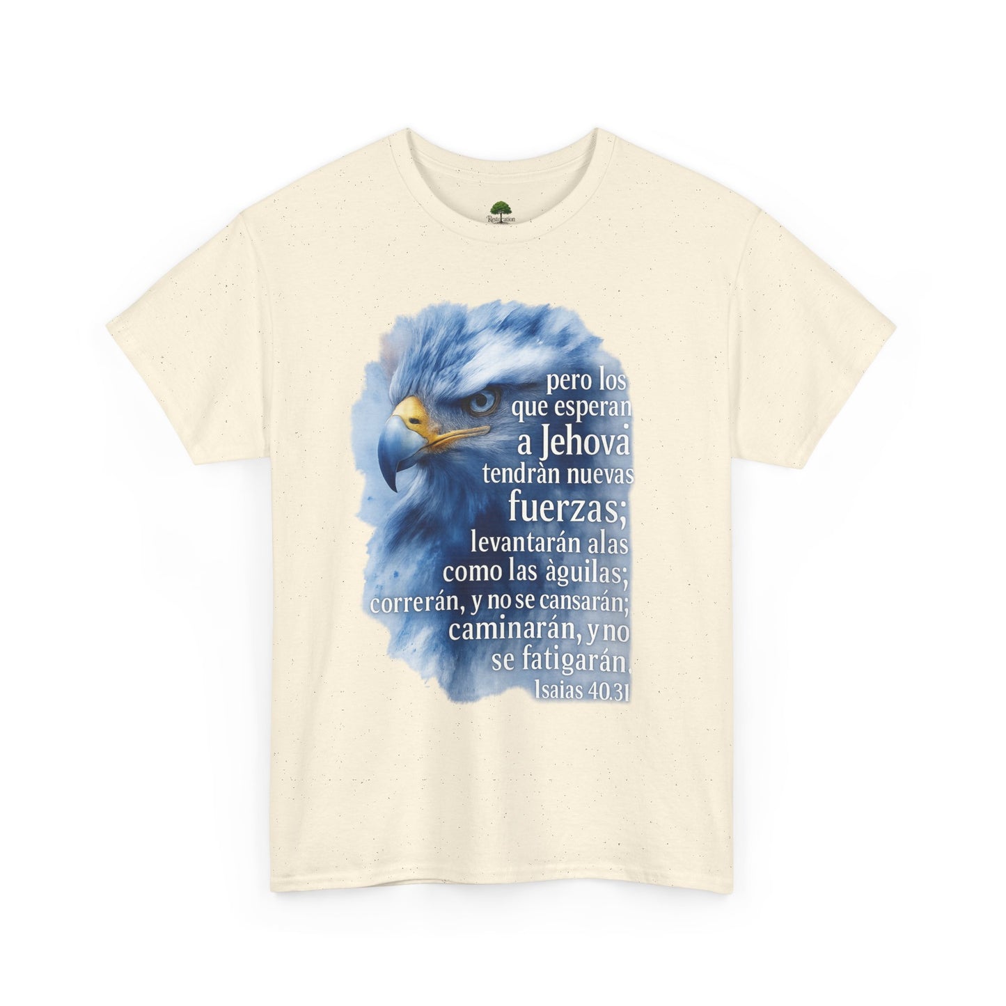 Isaias 40:31 Pero los que esperan a Jehová tendrán nuevas fuerzas T-Shirt