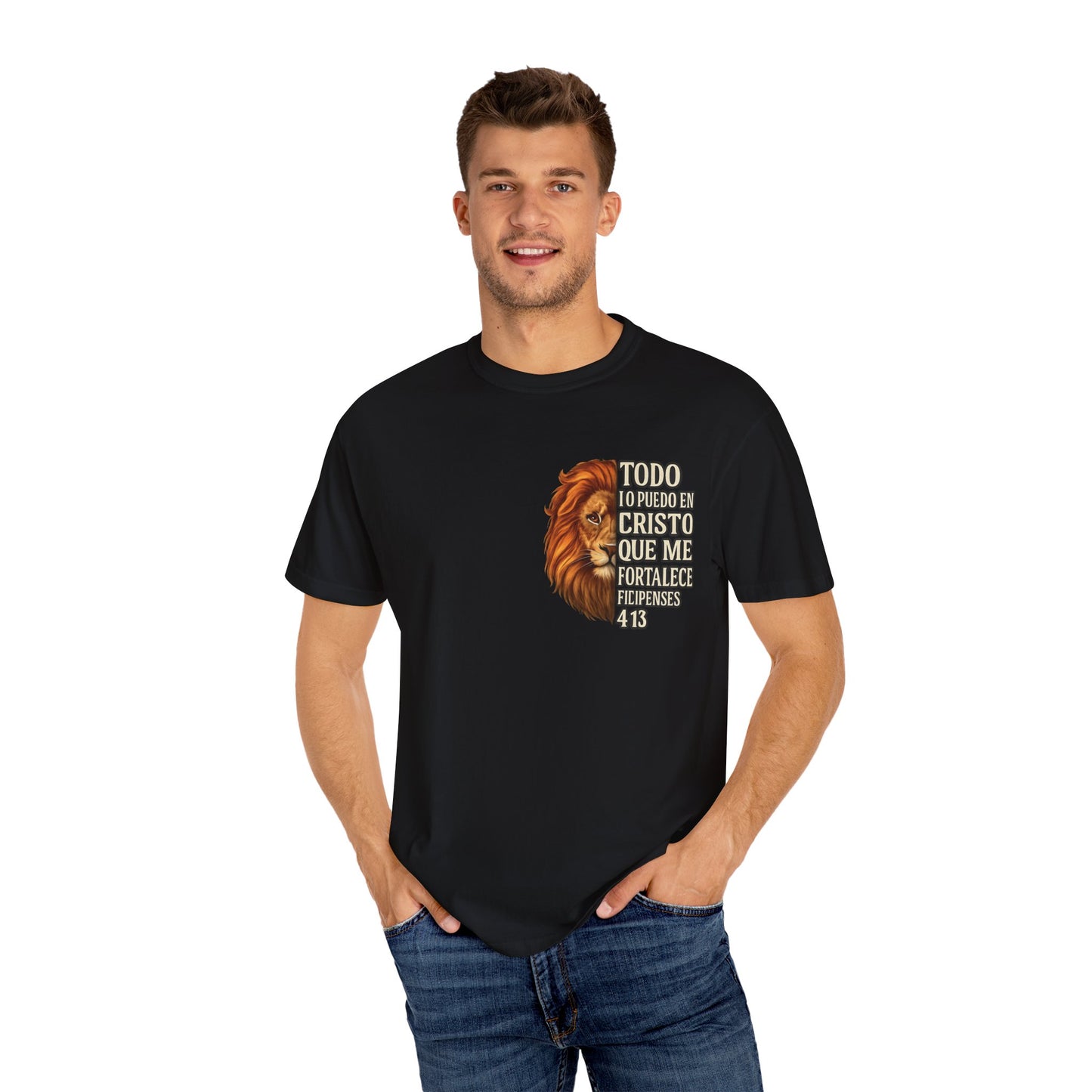 Filipenses 4:13 Lion T-Shirt