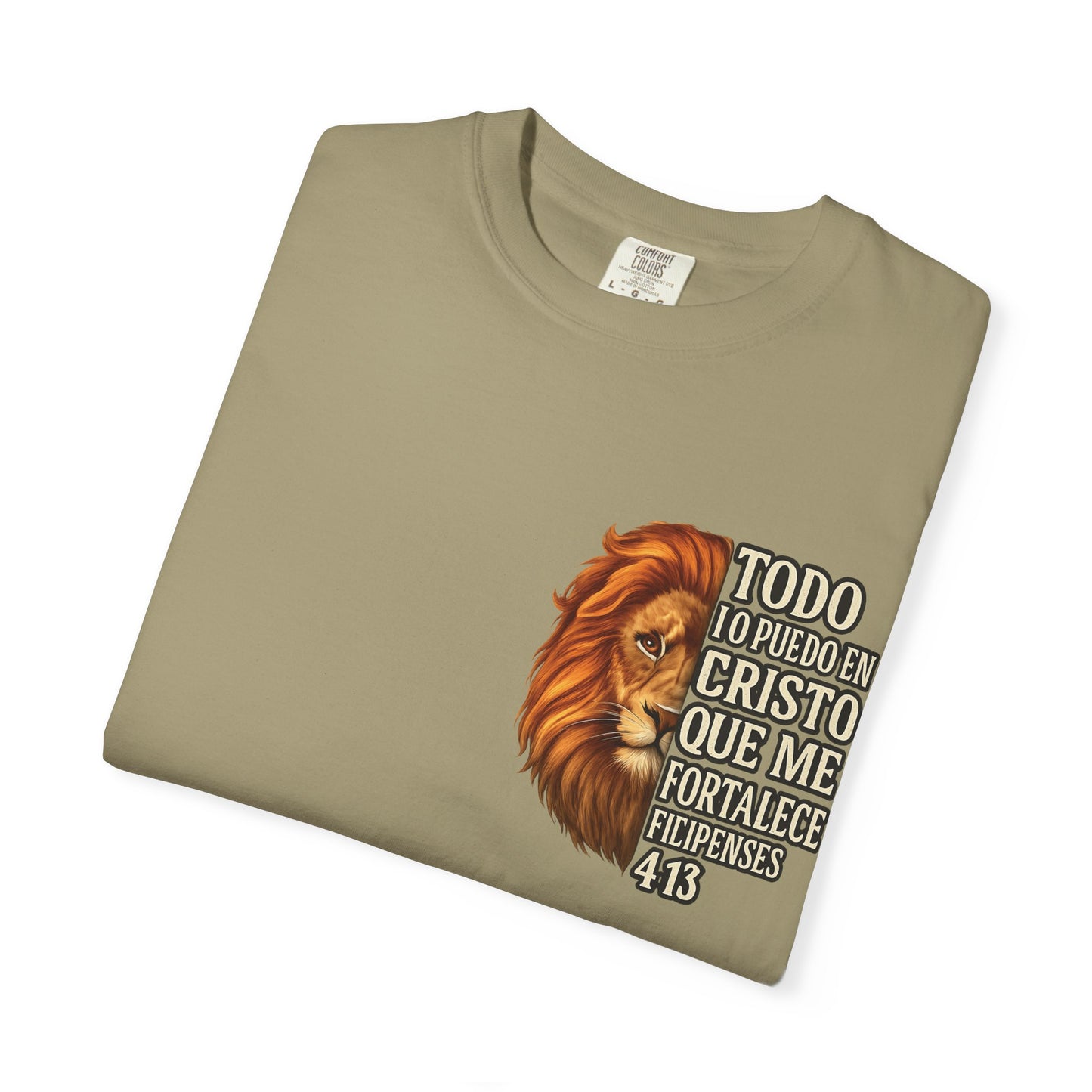 Filipenses 4:13 Lion T-Shirt