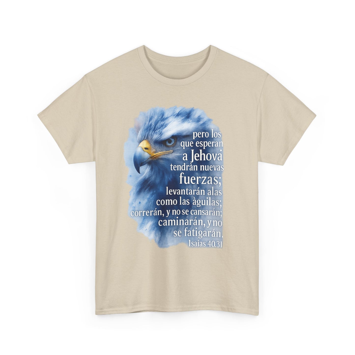 Isaias 40:31 Pero los que esperan a Jehová tendrán nuevas fuerzas T-Shirt