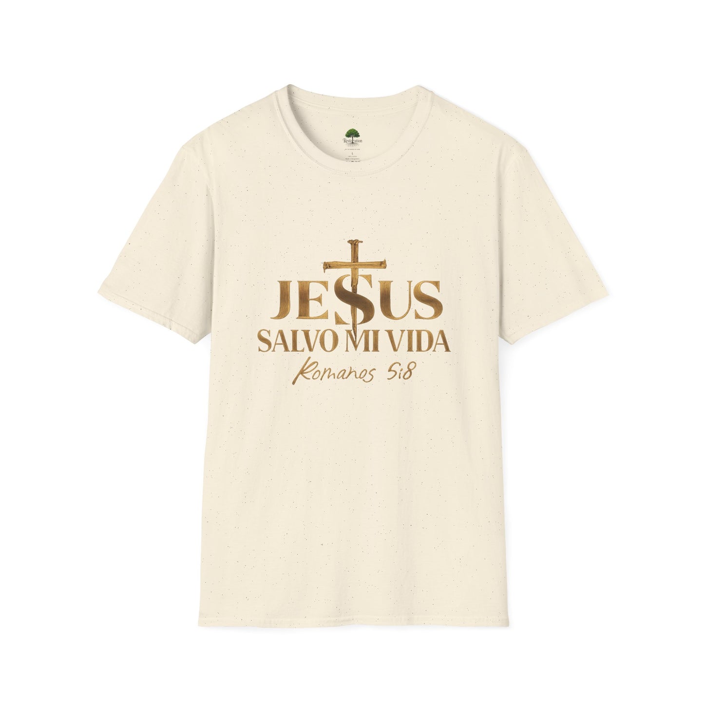 Romanos 5:8 Jesus Salvo Mi Vida T-Shirt