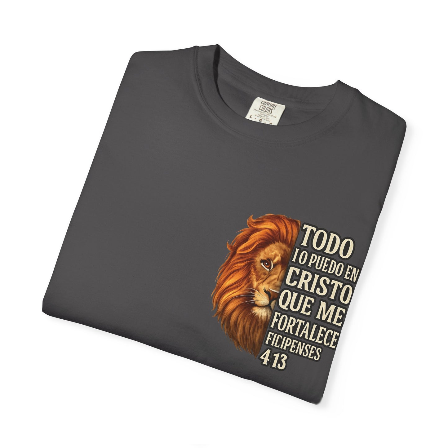 Filipenses 4:13 Lion T-Shirt