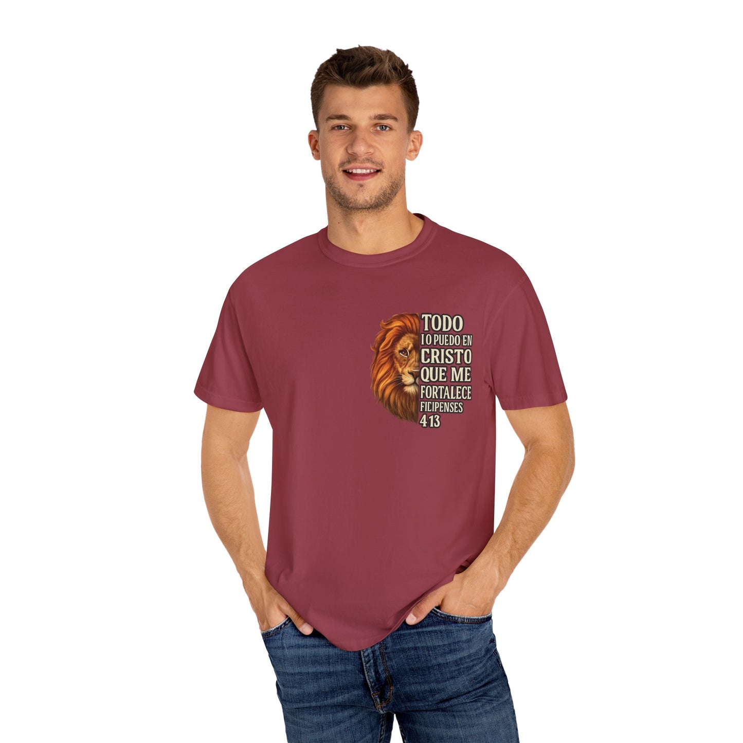 Filipenses 4:13 Lion T-Shirt