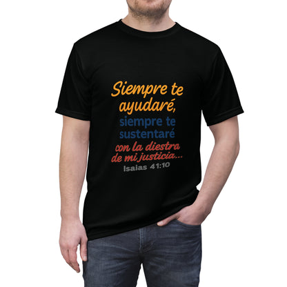 Isaias 41:10 Siempre te Sustentare T-Shirt