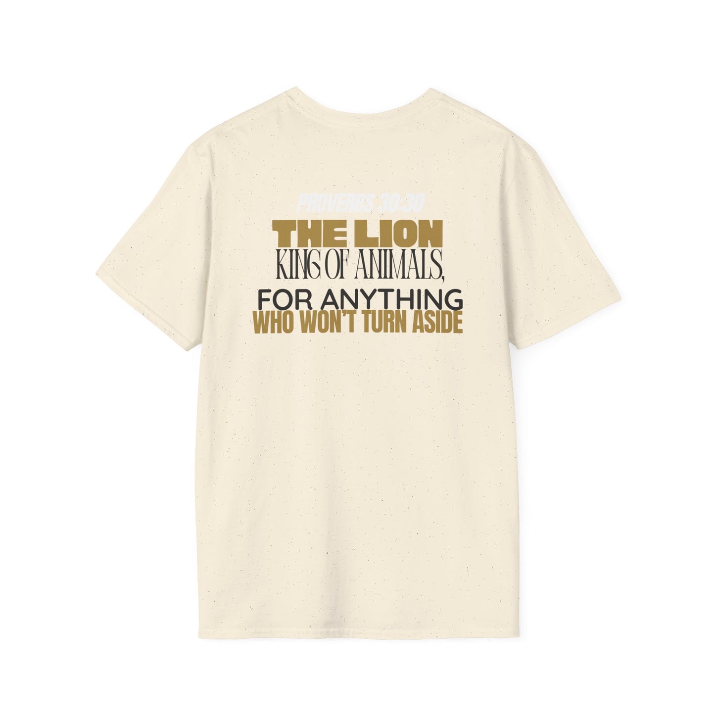 Proverbs 30:30 The Lion King of Animals T-Shirt