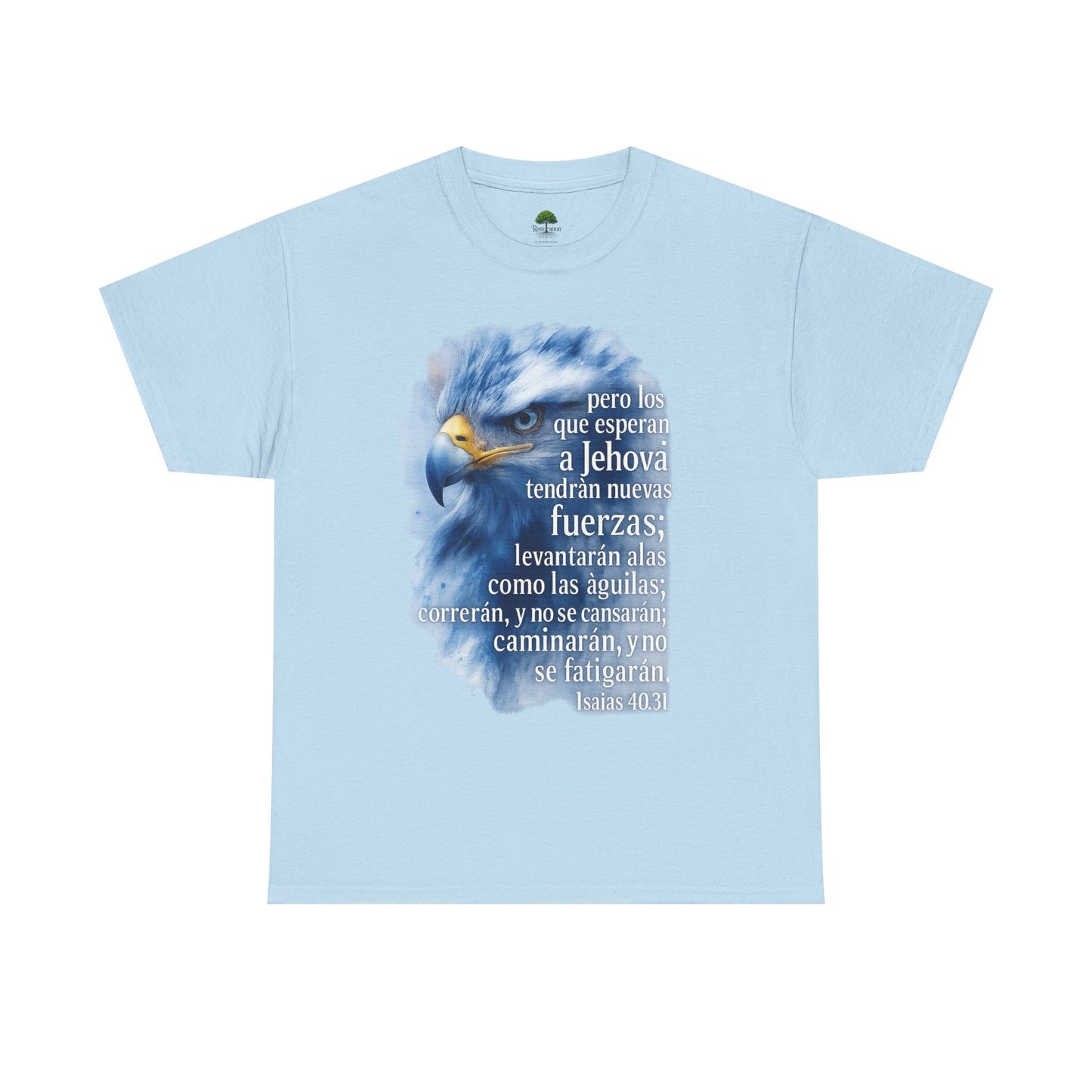 Isaias 40:31 Pero los que esperan a Jehová tendrán nuevas fuerzas T-Shirt