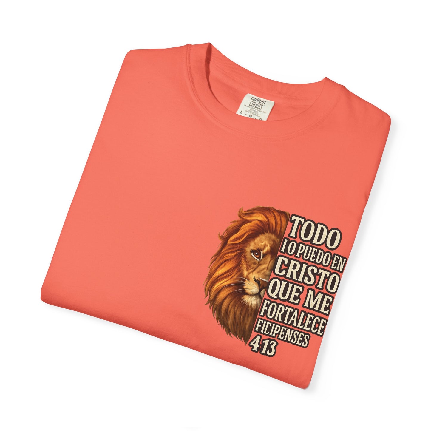 Filipenses 4:13 Lion T-Shirt