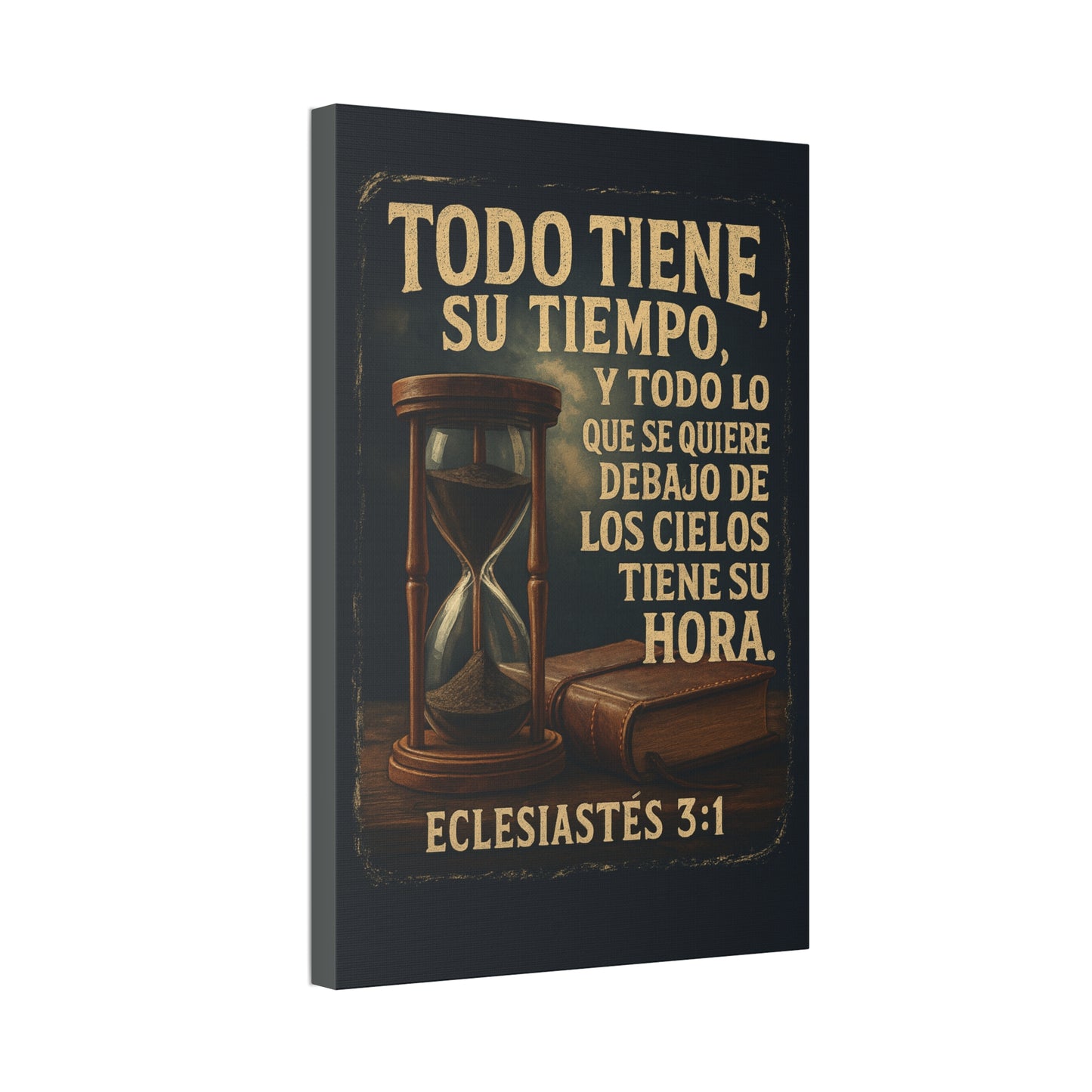 Eclesiastés 3:1 Todo Tiene Su Tiempo, Canvas Wall Art