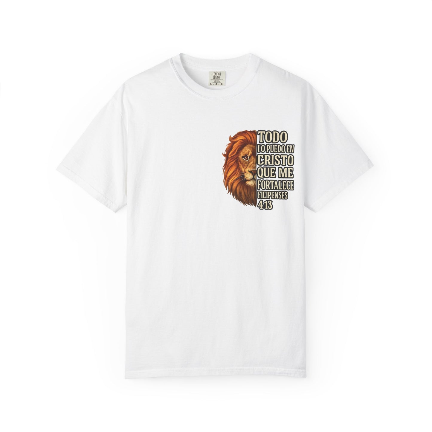 Filipenses 4:13 Lion T-Shirt