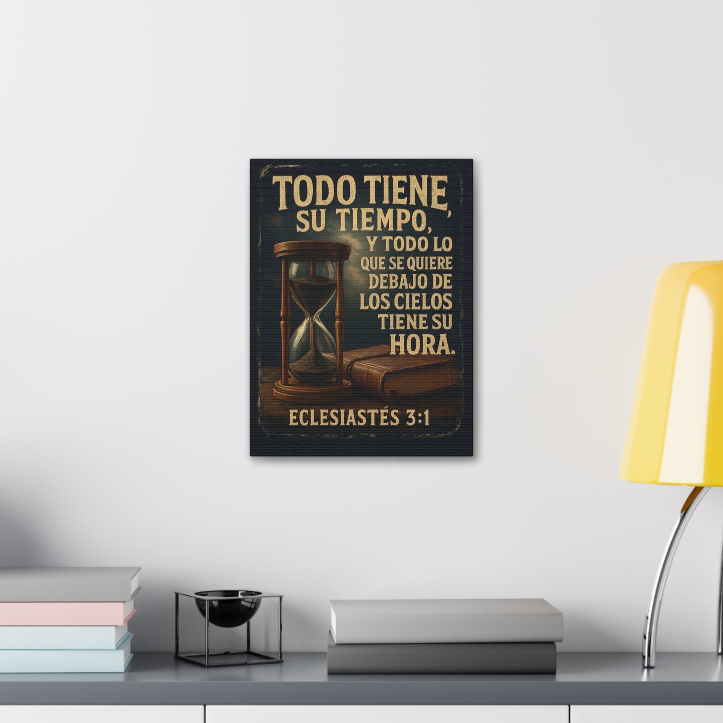 Eclesiastés 3:1 Todo Tiene Su Tiempo, Canvas Wall Art