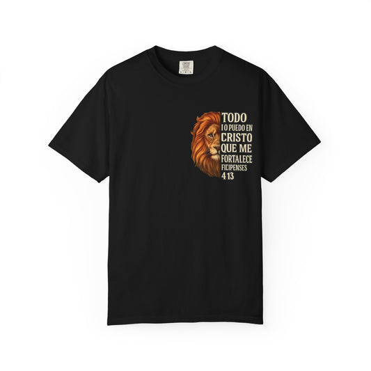 Filipenses 4:13 Lion T-Shirt