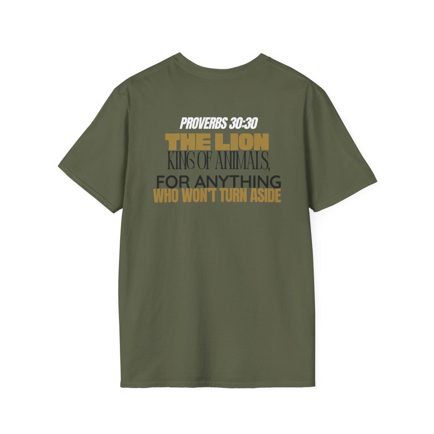 Proverbs 30:30 The Lion King of Animals T-Shirt