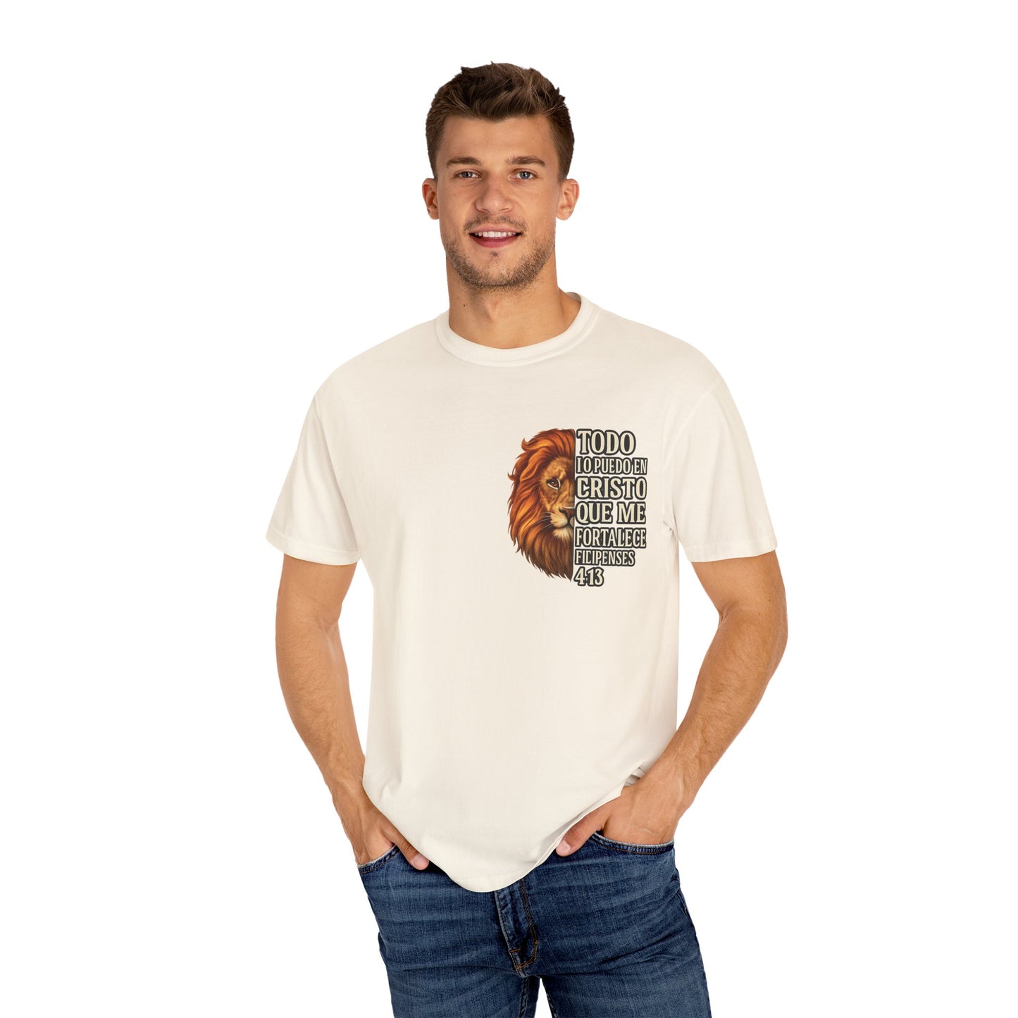 Filipenses 4:13 Lion T-Shirt