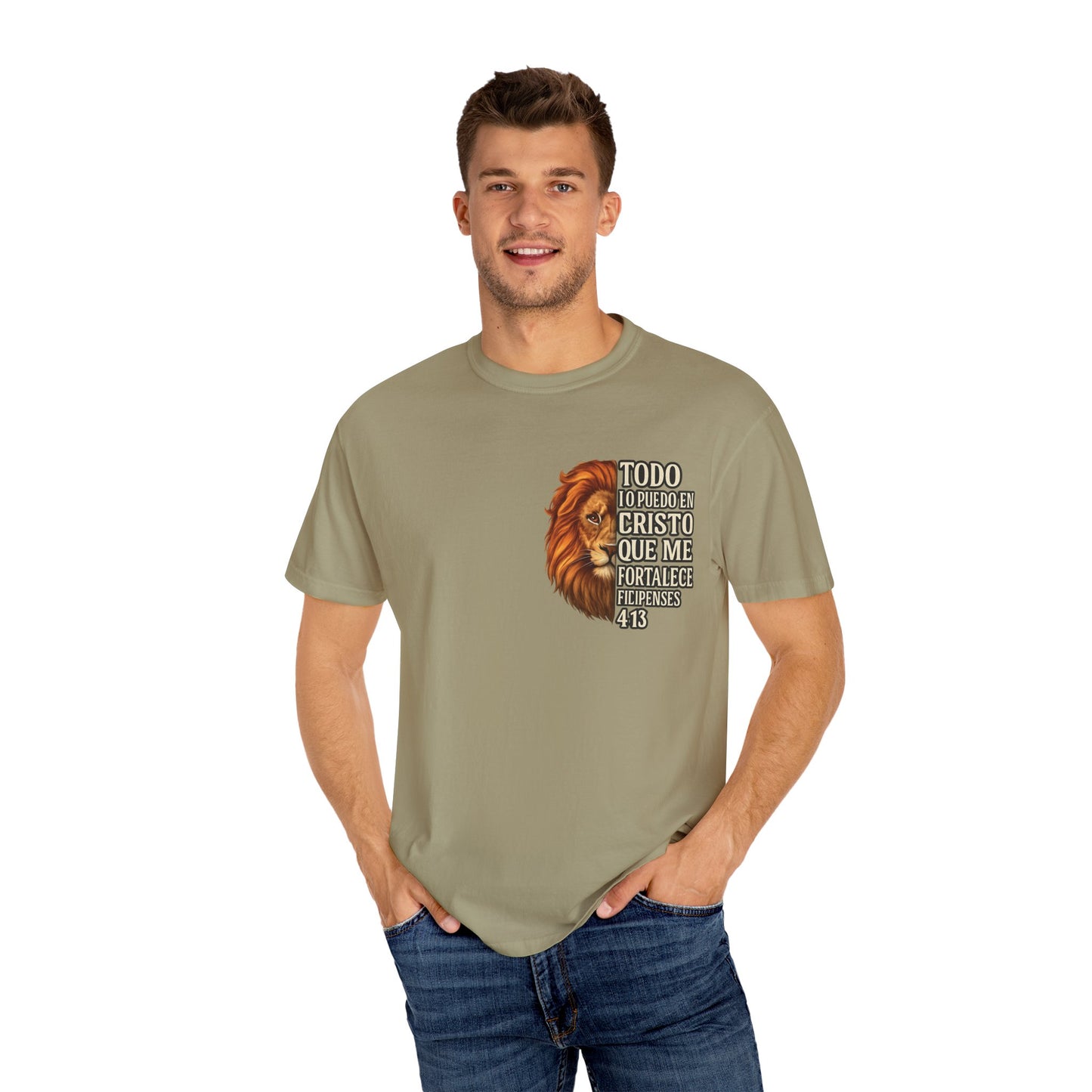 Filipenses 4:13 Lion T-Shirt