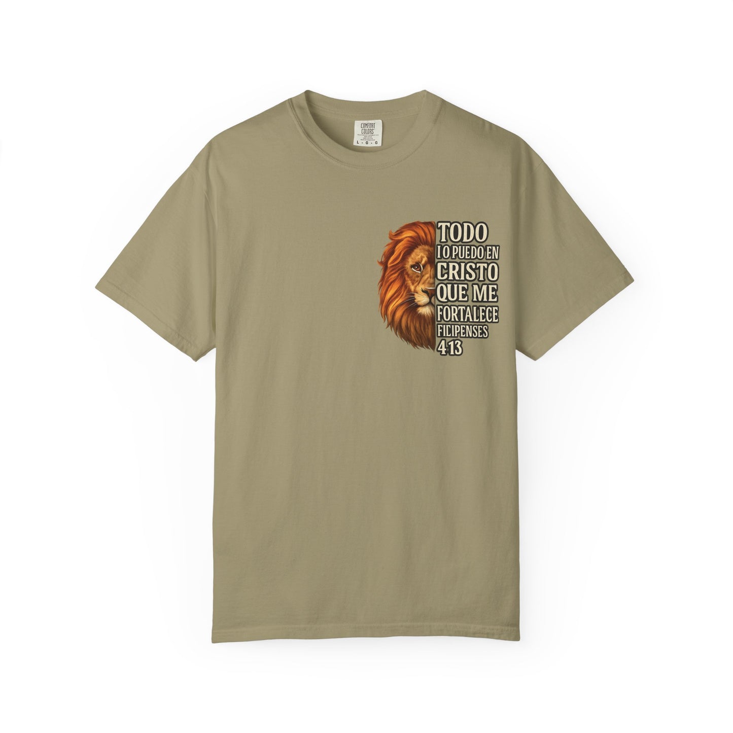 Filipenses 4:13 Lion T-Shirt