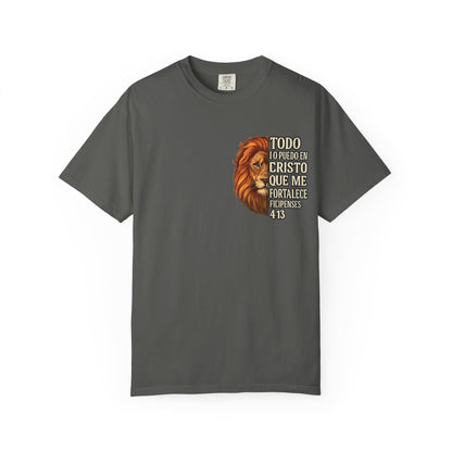 Filipenses 4:13 Lion T-Shirt