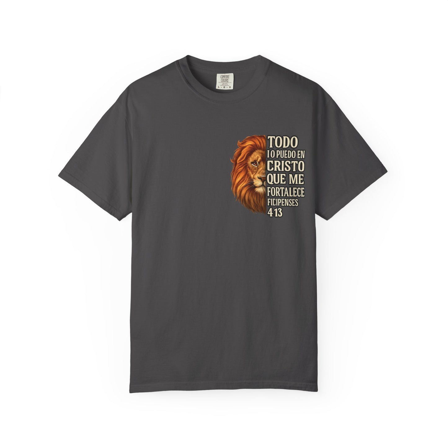 Filipenses 4:13 Lion T-Shirt