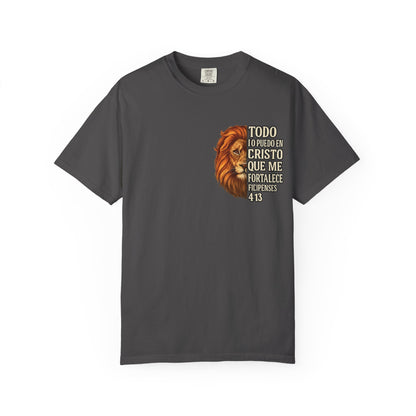 Filipenses 4:13 Lion T-Shirt