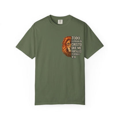 Filipenses 4:13 Lion T-Shirt