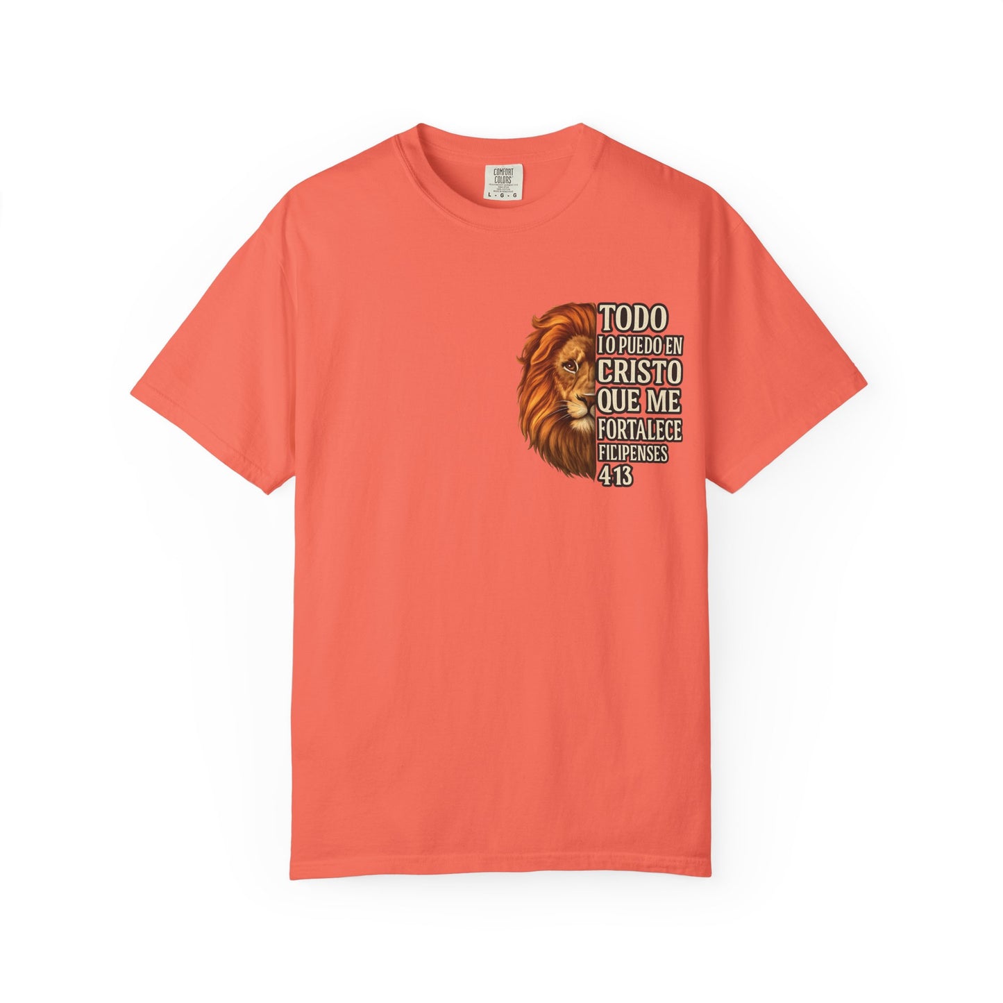 Filipenses 4:13 Lion T-Shirt
