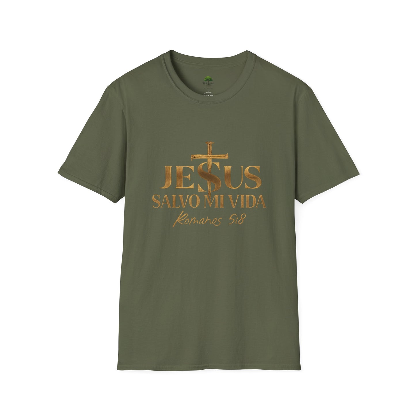 Romanos 5:8 Jesus Salvo Mi Vida T-Shirt