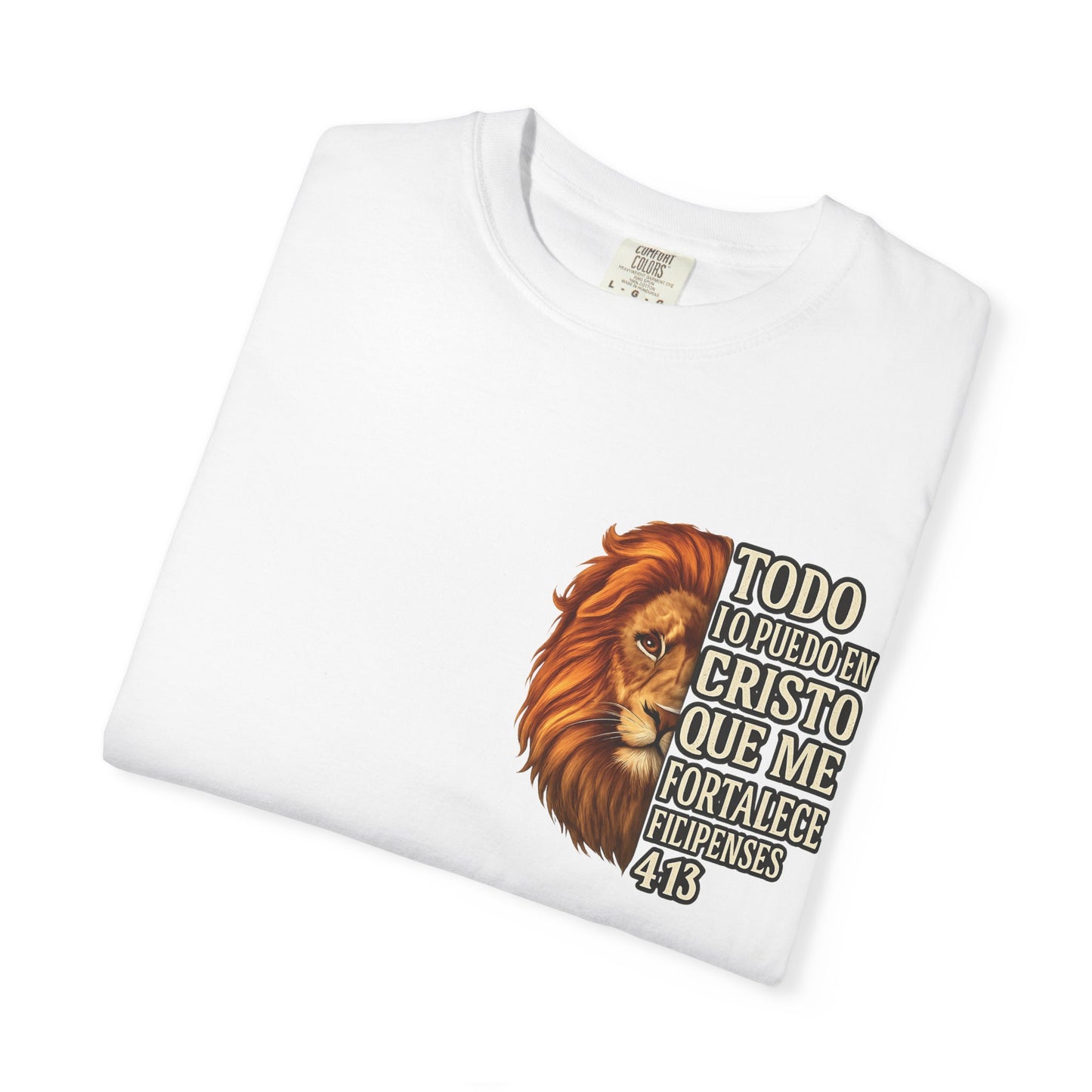 Filipenses 4:13 Lion T-Shirt