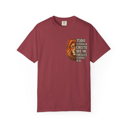 Filipenses 4:13 Lion T-Shirt