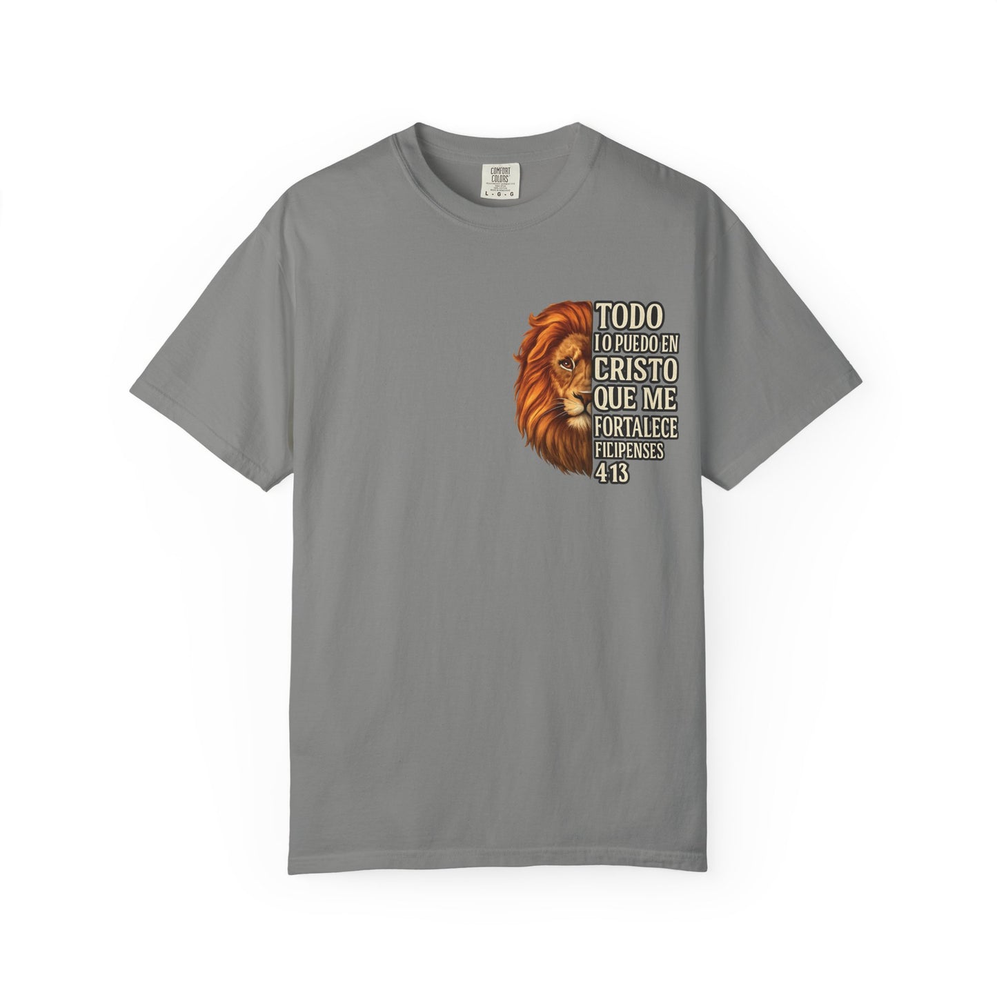 Filipenses 4:13 Lion T-Shirt