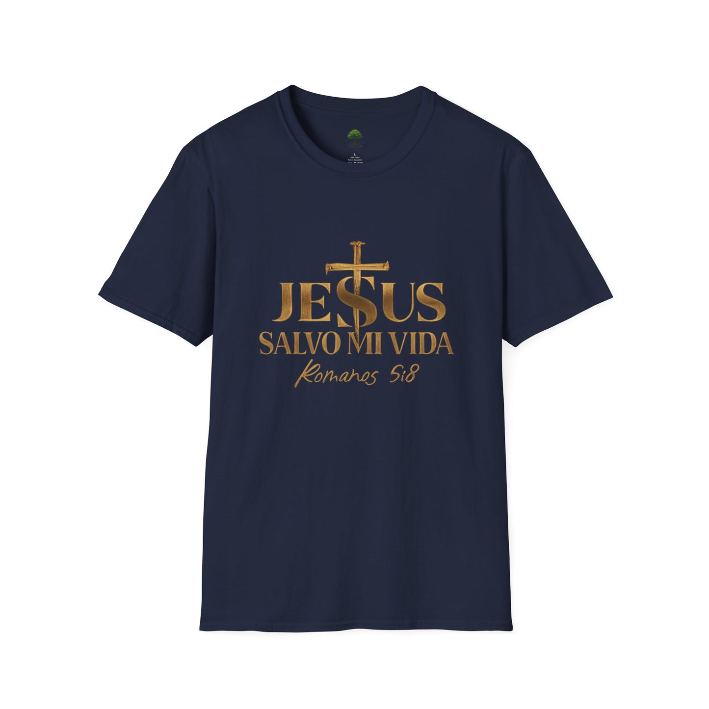 Romanos 5:8 Jesus Salvo Mi Vida T-Shirt