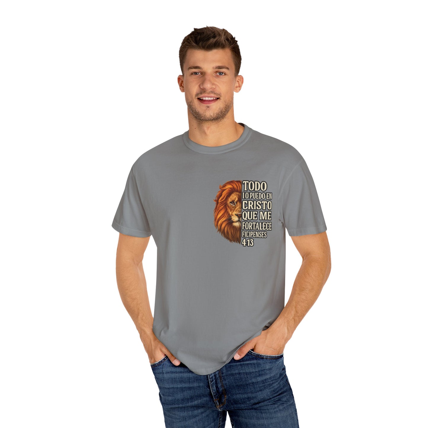 Filipenses 4:13 Lion T-Shirt