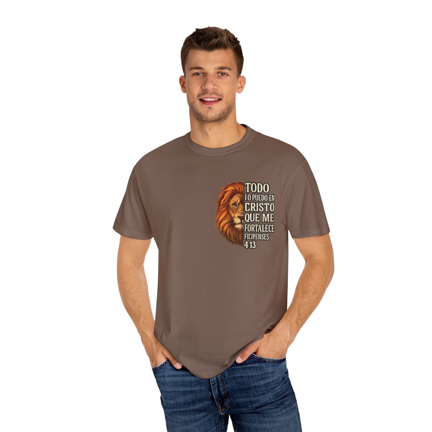Filipenses 4:13 Lion T-Shirt