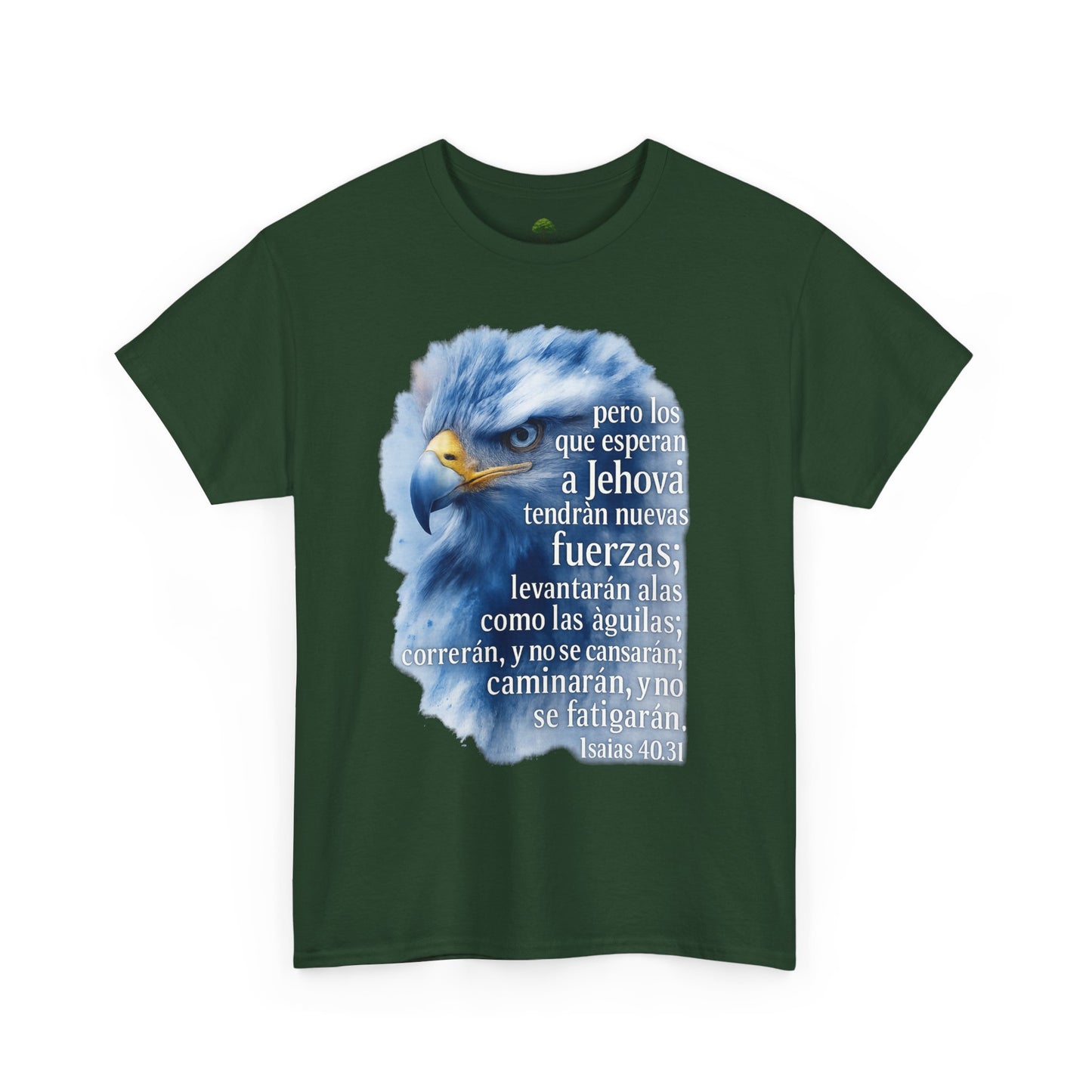 Isaias 40:31 Pero los que esperan a Jehová tendrán nuevas fuerzas T-Shirt
