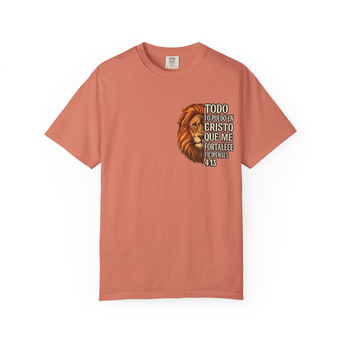 Filipenses 4:13 Lion T-Shirt