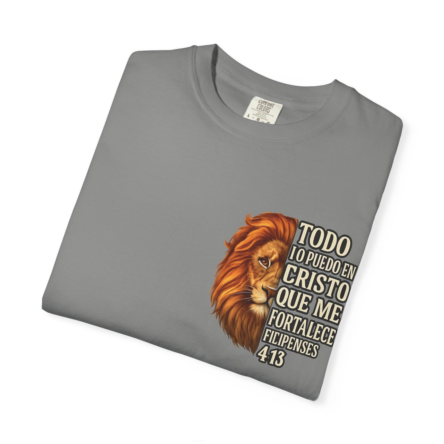 Filipenses 4:13 Lion T-Shirt