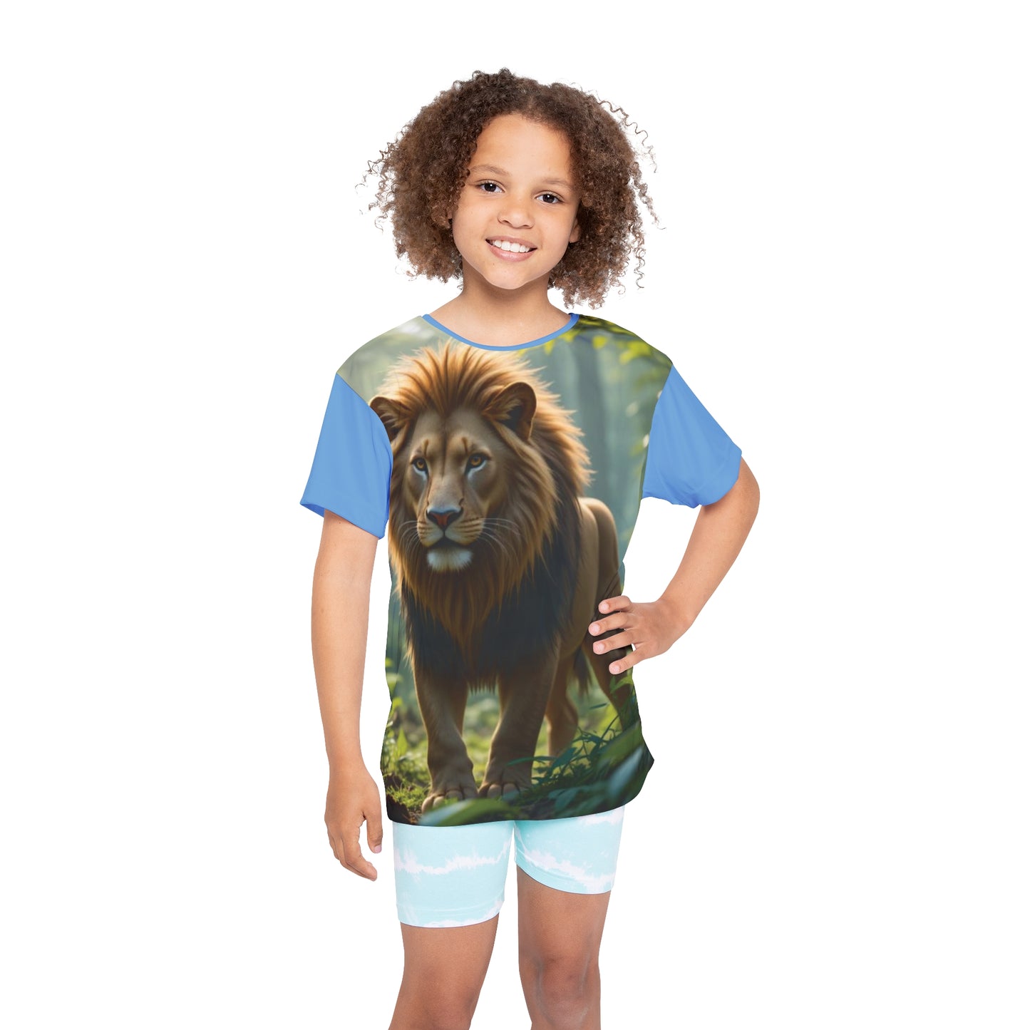 Kids Proverbs 30:30 The Lion King of Animals T-Shirt