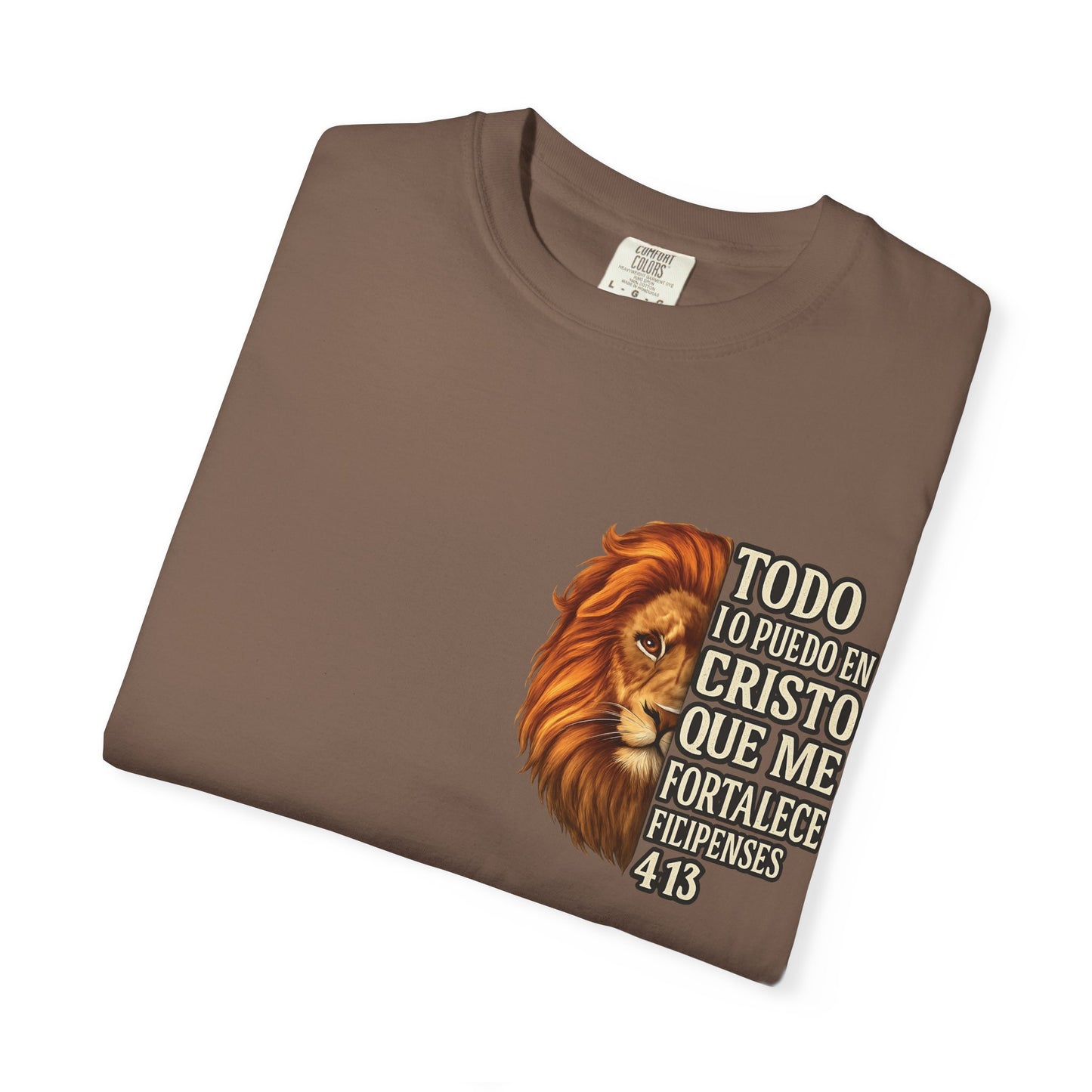 Filipenses 4:13 Lion T-Shirt