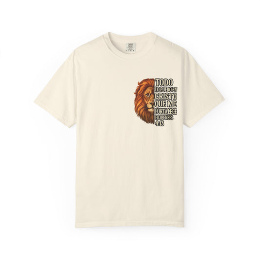 Filipenses 4:13 Lion T-Shirt
