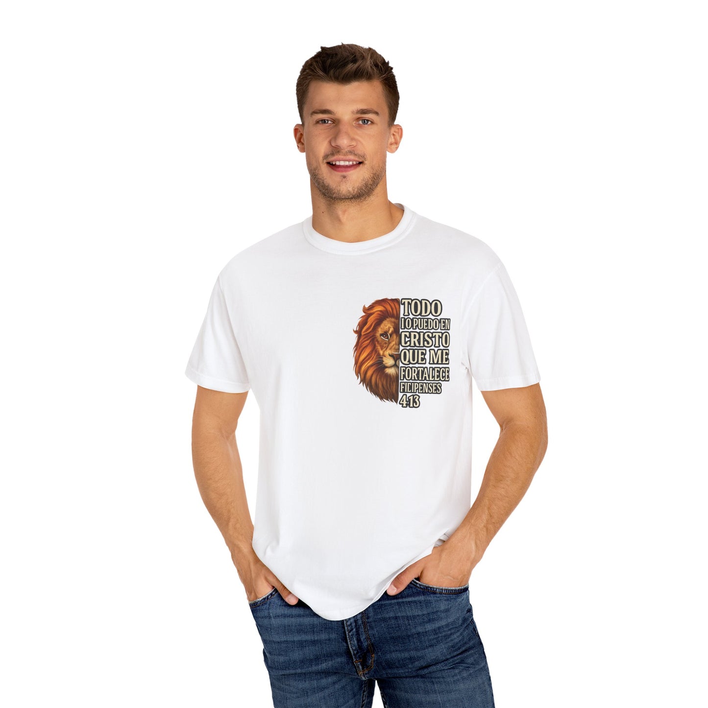 Filipenses 4:13 Lion T-Shirt