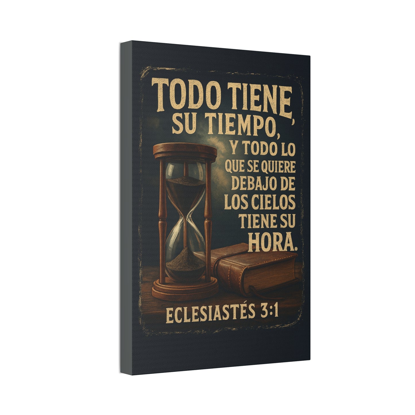 Eclesiastés 3:1 Todo Tiene Su Tiempo, Canvas Wall Art
