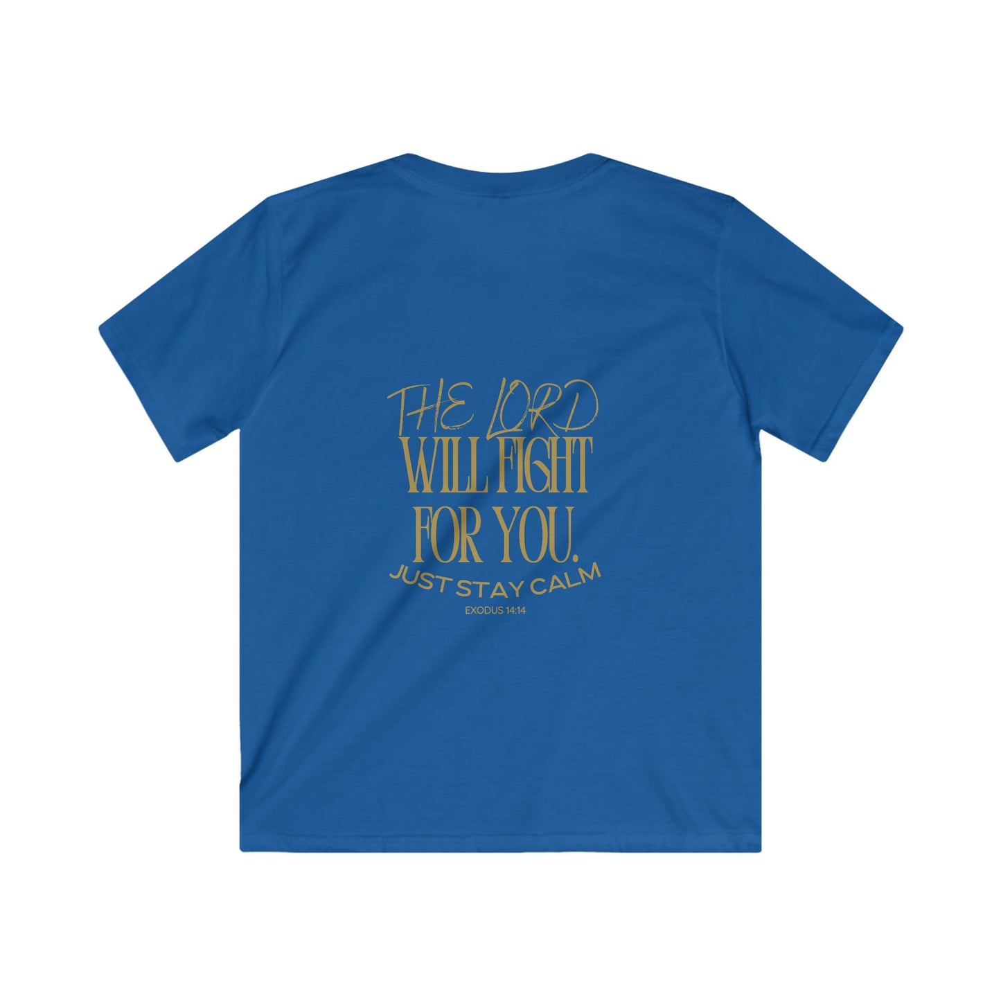 Kids Exodus 14:14 The Lord Will Fight For You T-Shirt