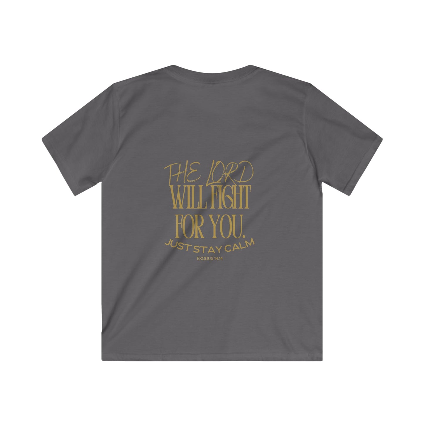 Kids Exodus 14:14 The Lord Will Fight For You T-Shirt