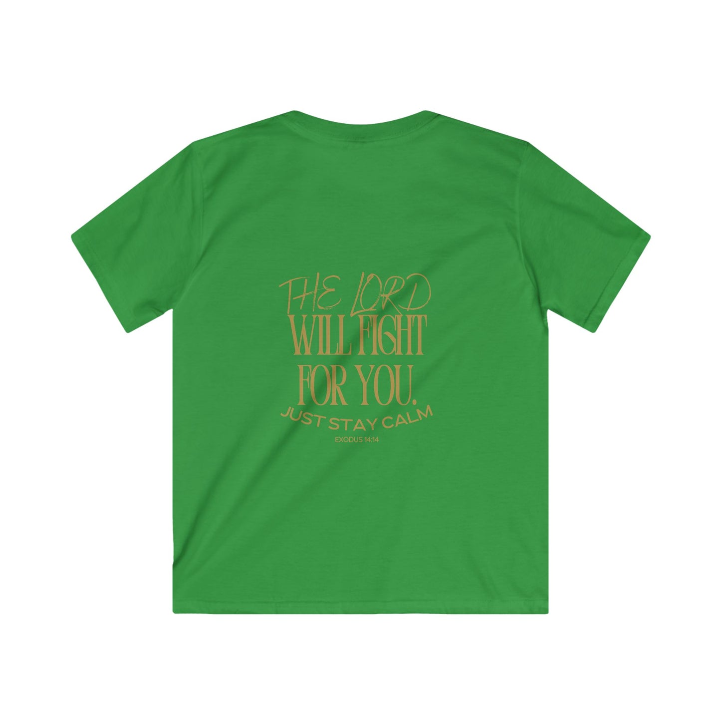 Kids Exodus 14:14 The Lord Will Fight For You T-Shirt