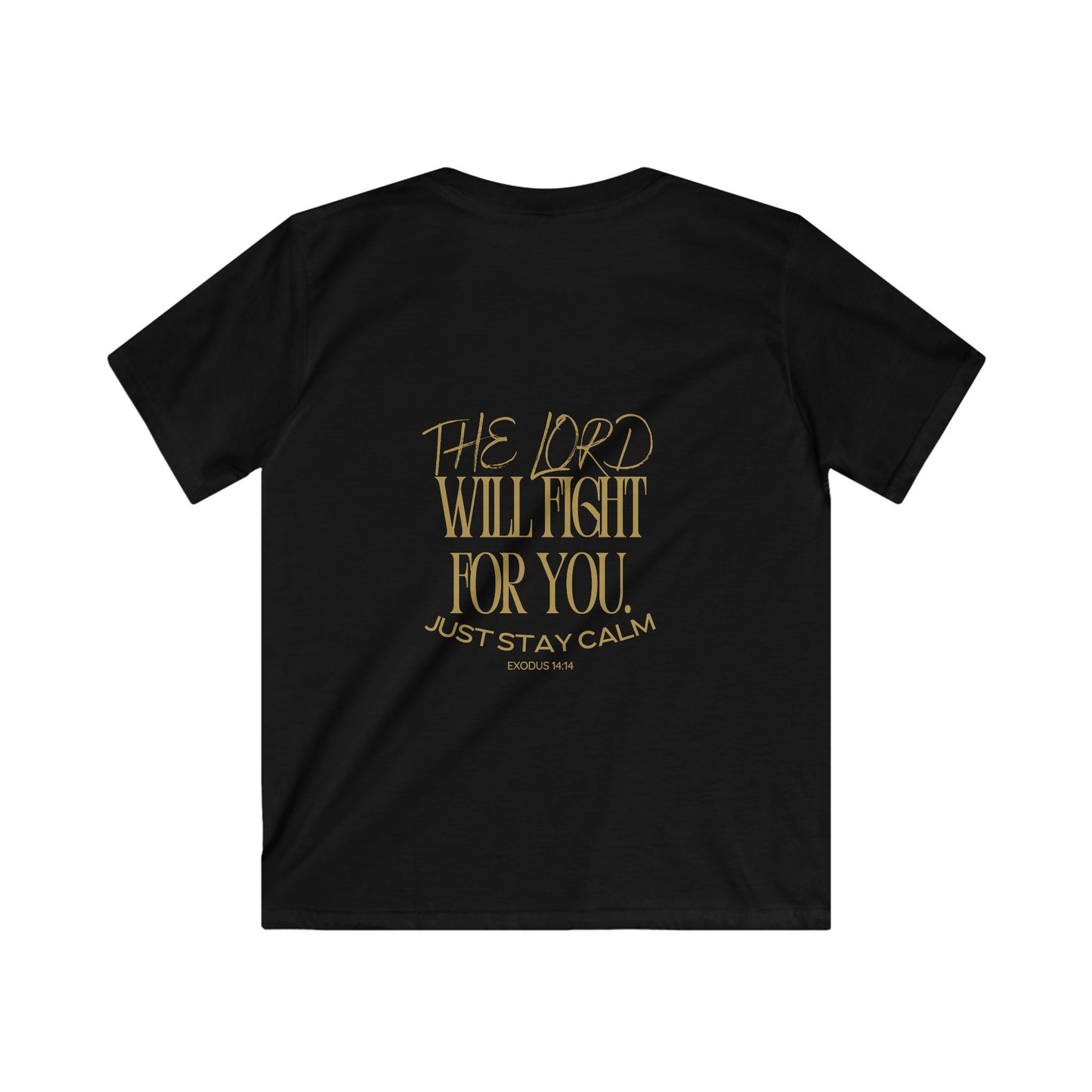 Kids Exodus 14:14 The Lord Will Fight For You T-Shirt