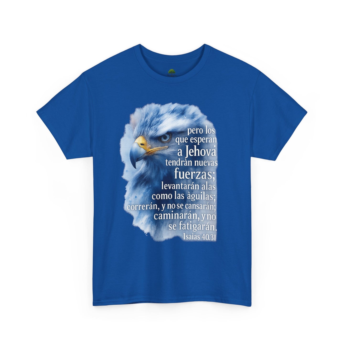 Isaias 40:31 Pero los que esperan a Jehová tendrán nuevas fuerzas T-Shirt