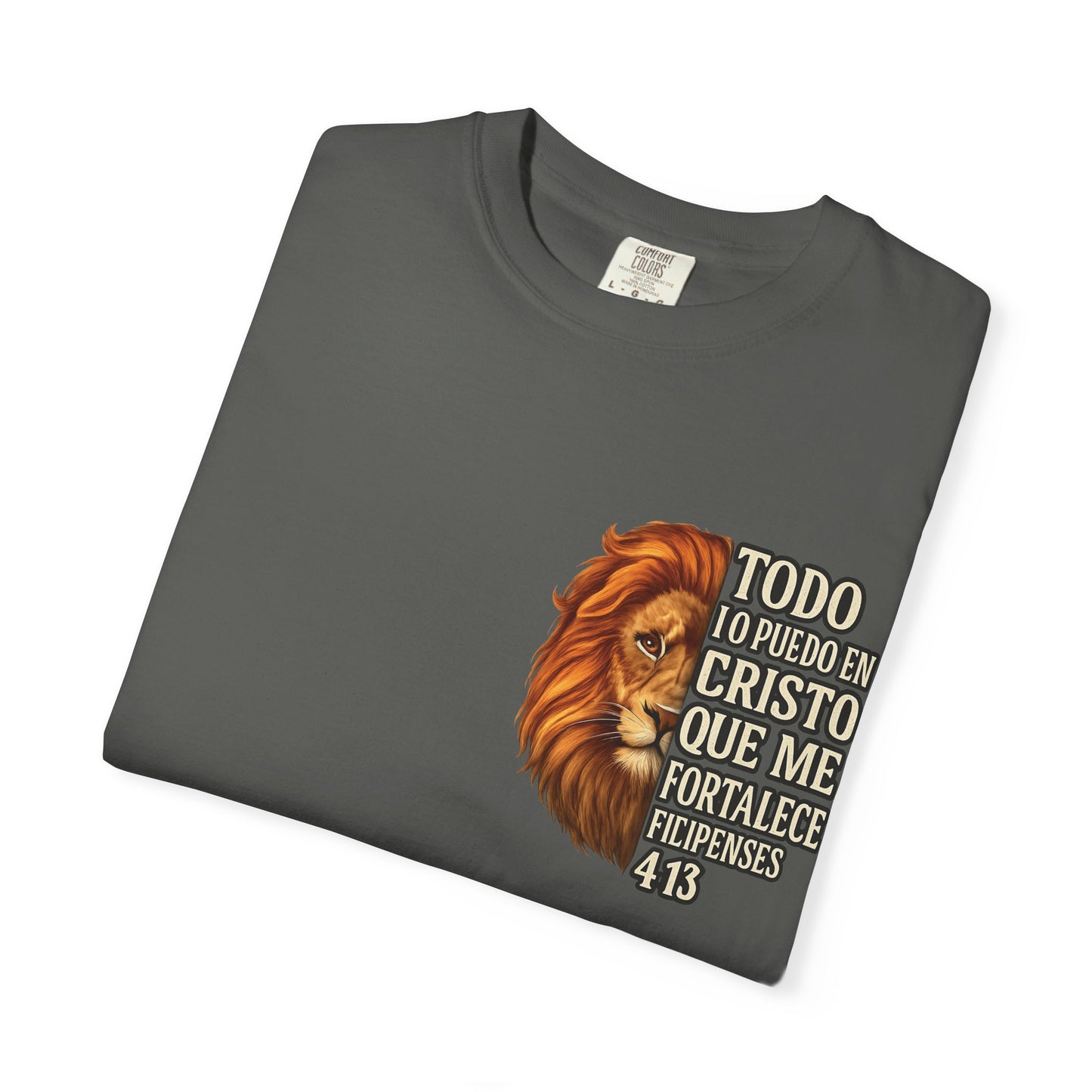 Filipenses 4:13 Lion T-Shirt