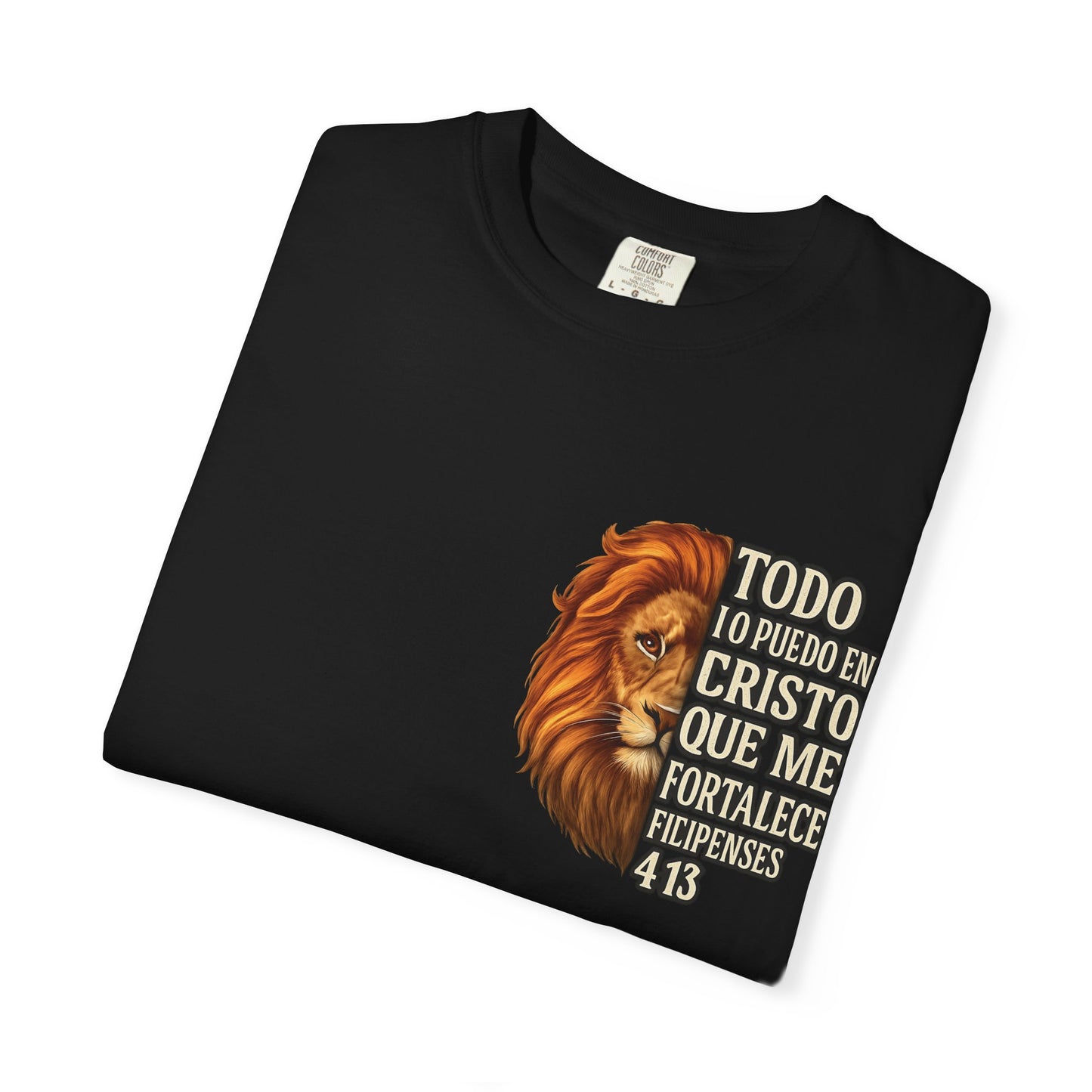 Filipenses 4:13 Lion T-Shirt